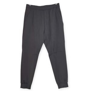 Lululemon Intent Jogger SIZE L Black Luon Sweatpants Secure Pockets Tapered Fit